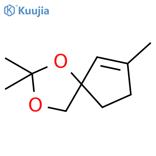 1,3-Dioxaspiro[4.4]non-6-ene, 2,2,7-trimethyl- structure