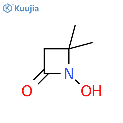 2-Azetidinone, 1-hydroxy-4,4-dimethyl- structure