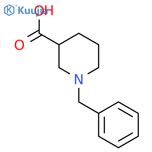 1-Benzylpiperidine-3-carboxylic acid structure