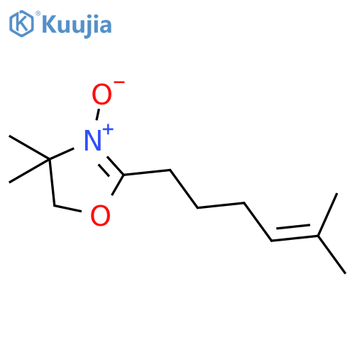 Oxazole, 4,5-dihydro-4,4-dimethyl-2-(5-methyl-4-hexenyl)-, 3-oxide structure