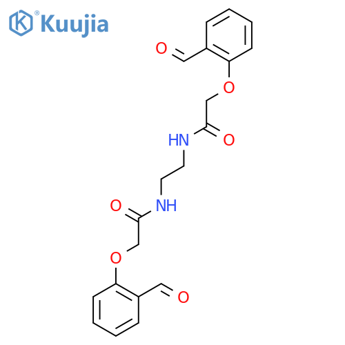 Acetamide, N,N'-1,2-ethanediylbis[2-(2-formylphenoxy)- structure