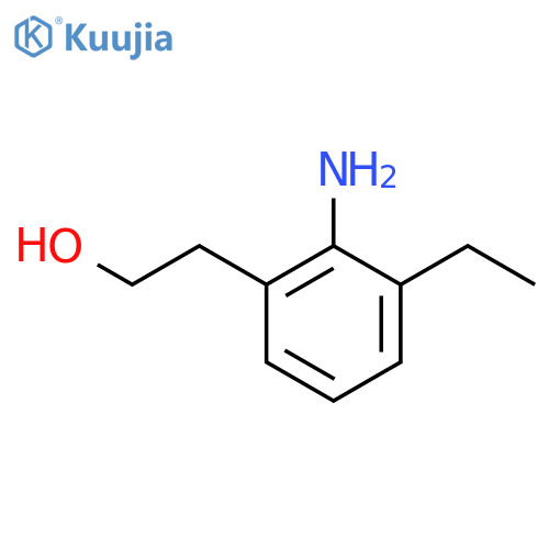 2-(2-Amino-3-ethylphenyl)ethanol structure