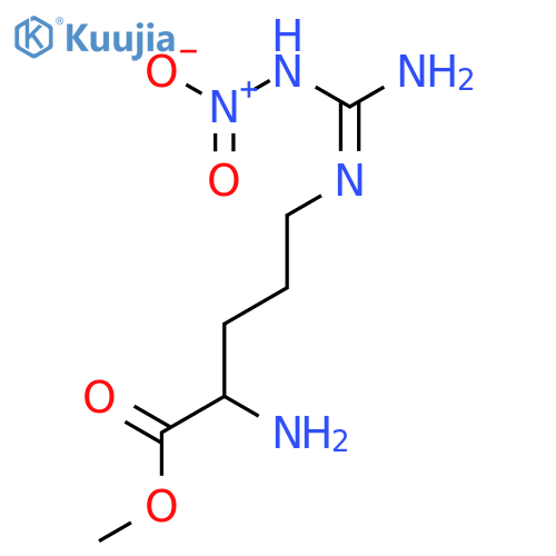 D-Ornithine,N5-[imino(nitroamino)methyl]-, methyl ester structure