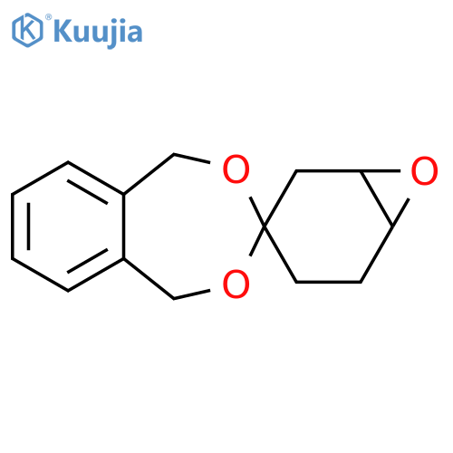 Spiro[2,4-benzodioxepin-3,3'-[7]oxabicyclo[4.1.0]heptane], 1,5-dihydro- structure