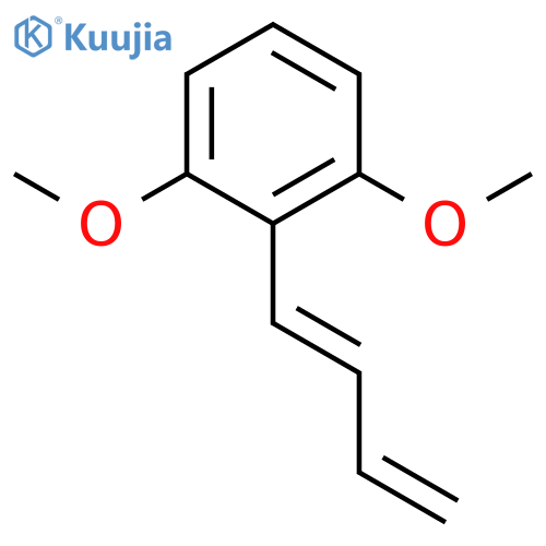Benzene, 2-(1,3-butadienyl)-1,3-dimethoxy- structure