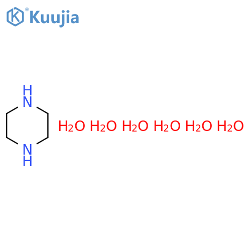 Piperazine hexahydrate structure