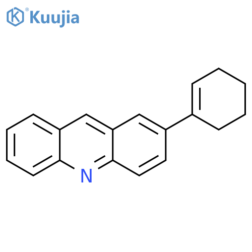 Acridine, 2-(1-cyclohexen-1-yl)- structure