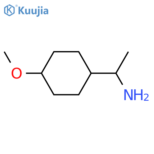 1-(4-Methoxycyclohexyl)ethan-1-amine structure