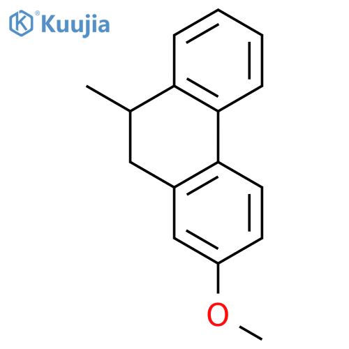 PHENANTHRENE, 9,10-DIHYDRO-2-METHOXY-9-METHYL- structure