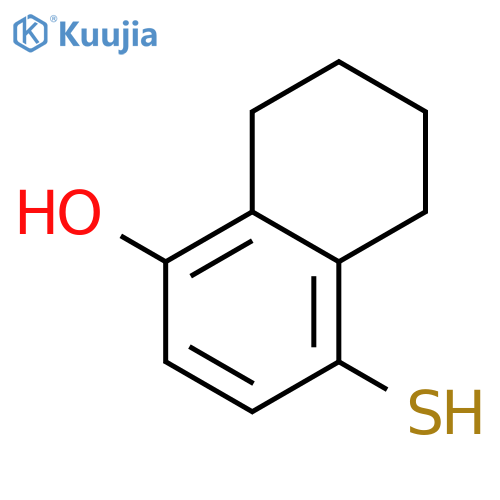 1-Naphthalenol, 5,6,7,8-tetrahydro-4-mercapto- structure
