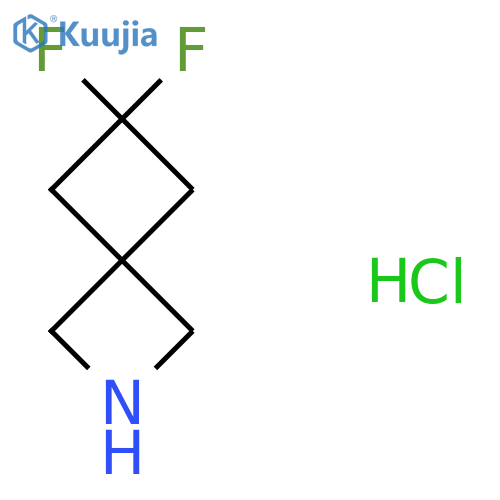 6,6-Difluoro-2-azaspiro[3.3]heptane hydrochloride structure