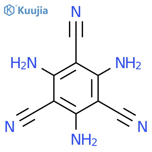 1,3,5-Benzenetricarbonitrile, 2,4,6-triamino- structure