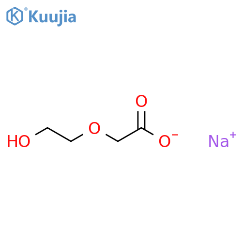 Sodium b-Hydroxyethoxyacetate structure