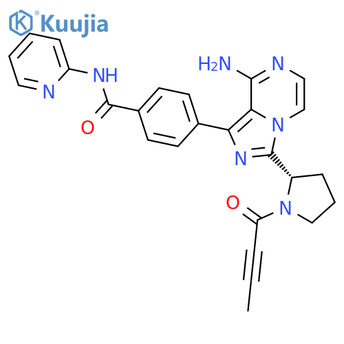 Acalabrutinib structure