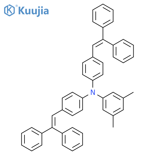 N,N-Bis[4-(2,2-diphenylethenyl)phenyl]-3,5-dimethylaniline structure