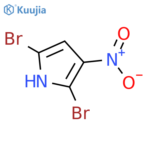 1H-Pyrrole, 2,5-dibromo-3-nitro- structure