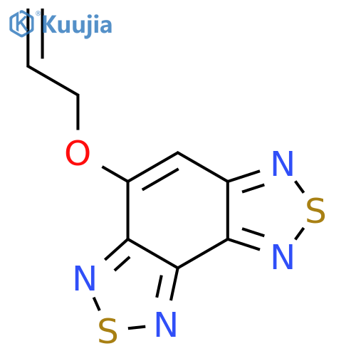 Benzo[1,2-c:3,4-c']bis[1,2,5]thiadiazole, 4-(2-propenyloxy)- structure