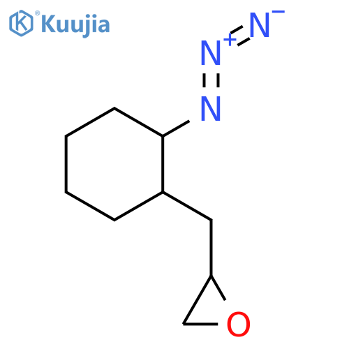OXIRANE, [(2-AZIDOCYCLOHEXYL)METHYL]- structure