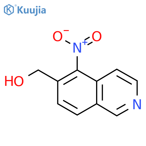 (5-Nitroisoquinolin-6-yl)methanol structure