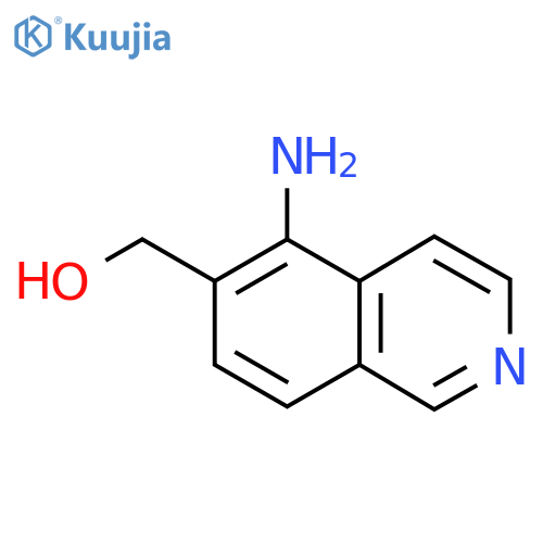 (5-Aminoisoquinolin-6-yl)methanol structure