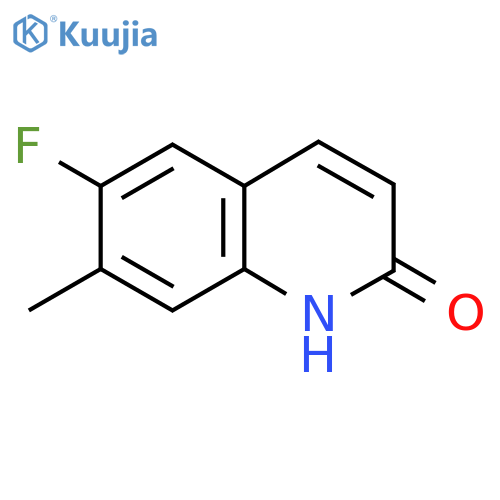 6-Fluoro-7-methylquinolin-2(1H)-one structure