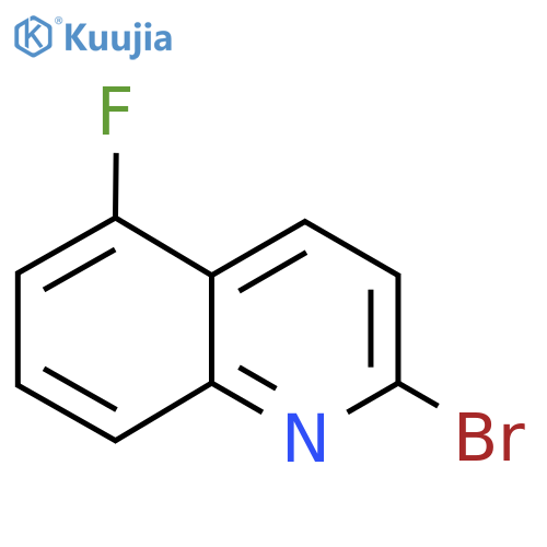 2-Bromo-5-fluoroquinoline structure