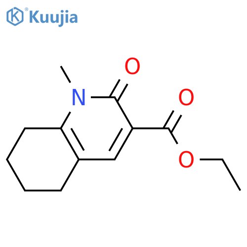 1-Methyl-2-oxo-1,2,5,6,7,8-hexahydro-quinoline-3-carboxylic acid ethyl ester structure