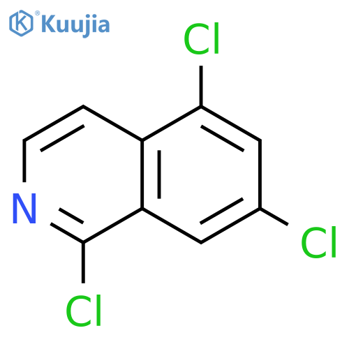 1,5,7-trichloroisoquinoline structure