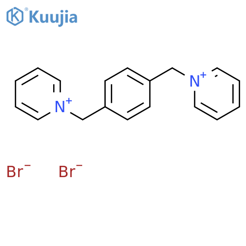 p-Xylylene-alpha,alpha'-bispyridinium dibromide structure
