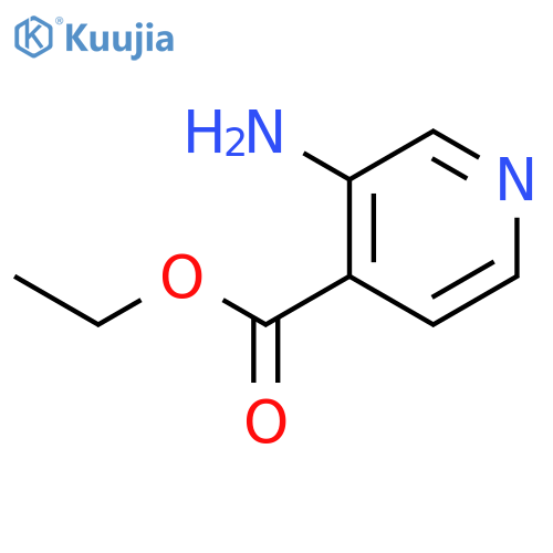 ethyl 3-aminopyridine-4-carboxylate structure