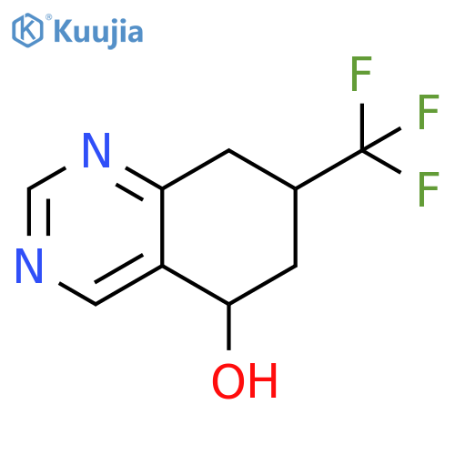 7-(Trifluoromethyl)-5,6,7,8-tetrahydroquinazolin-5-ol structure