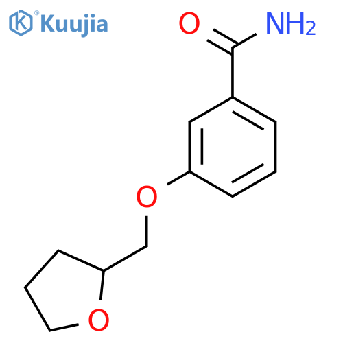 3-(Oxolan-2-ylmethoxy)benzamide structure