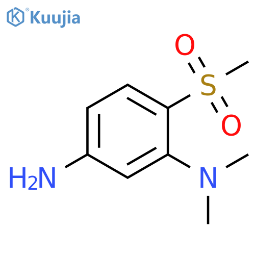 3-(N,N-Dimethylamino)-4-methanesulfonylaniline structure
