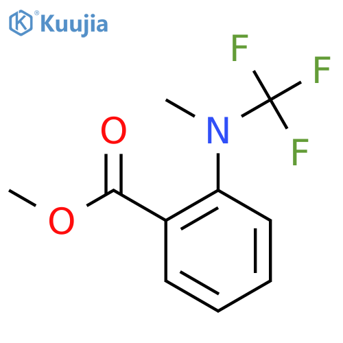 Methyl 2-(methyl(trifluoromethyl)amino)benzoate structure