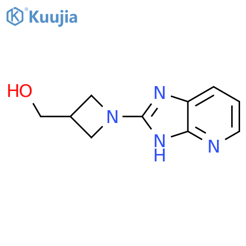 (1-(3H-imidazo[4,5-b]pyridin-2-yl)azetidin-3-yl)methanol structure