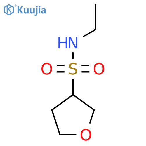 N-Ethyltetrahydrofuran-3-sulfonamide structure