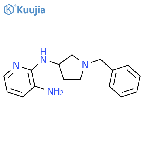 N2-(1-Benzylpyrrolidin-3-yl)pyridine-2,3-diamine structure