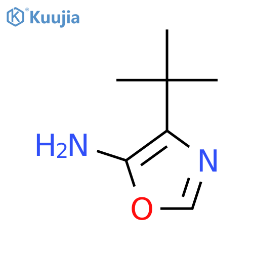 4-(Tert-butyl)oxazol-5-amine structure