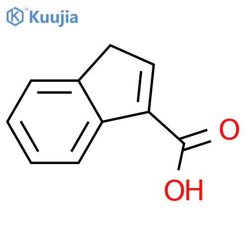 1H-Indene-3-carboxylic acid structure