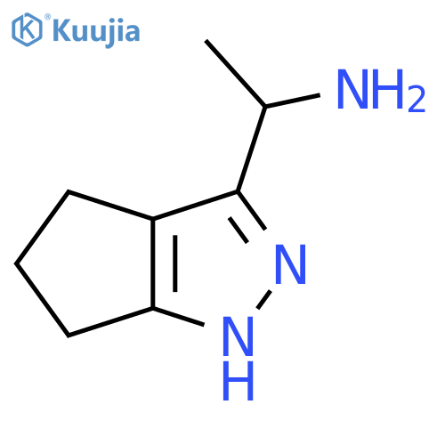 1-{1H,4H,5H,6H-cyclopentacpyrazol-3-yl}ethan-1-amine structure