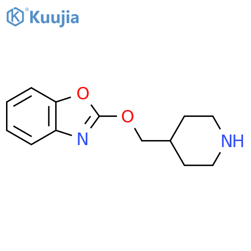2-(4-Piperidylmethoxy)benzoxazole structure