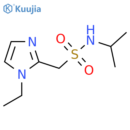 1-(1-Ethyl-1H-imidazol-2-yl)-N-isopropylmethanesulfonamide structure