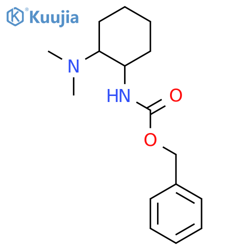 Benzyl (2-(dimethylamino)cyclohexyl)carbamate structure