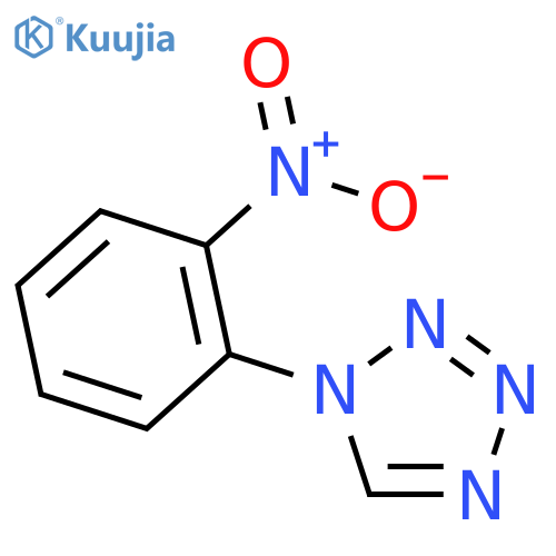 1-(2-nitrophenyl)-1H-1,2,3,4-tetrazole structure