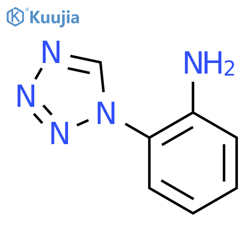 2-(1H-Tetrazol-1-yl)aniline structure