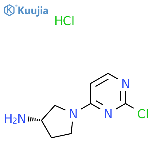 (S)-1-(2-Chloropyrimidin-4-yl)pyrrolidin-3-amine hydrochloride structure