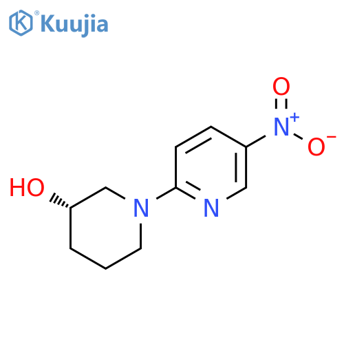 3-Piperidinol, 1-(5-nitro-2-pyridinyl)-, (3S)- structure
