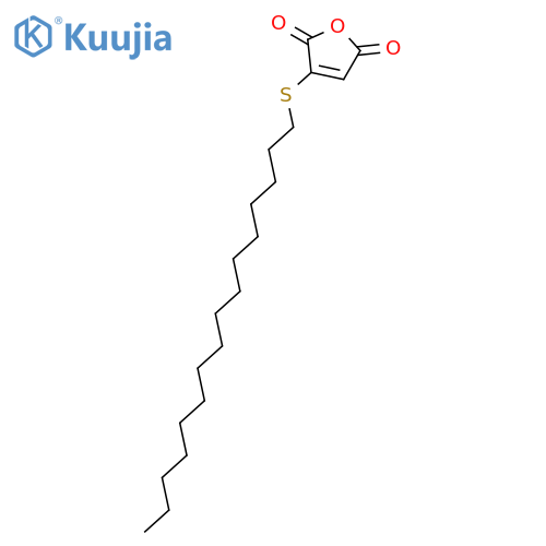 2,5-Furandione, 3-(hexadecylthio)- structure
