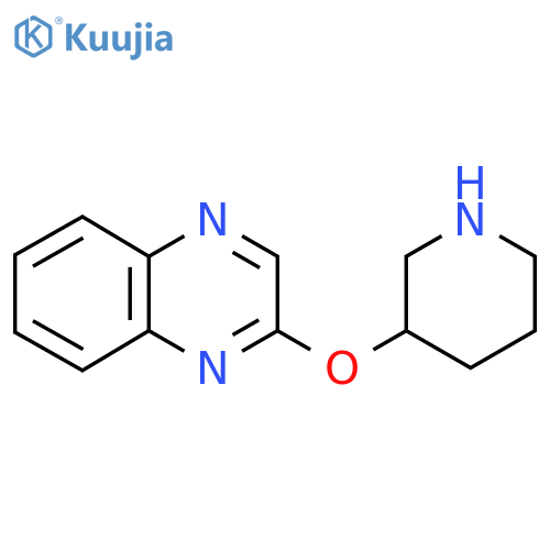2-(Piperidin-3-yloxy)quinoxaline structure