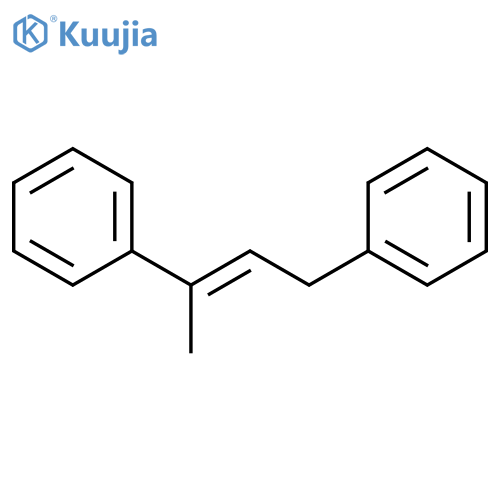 Benzene, 1,1'-(1-methyl-1-propene-1,3-diyl)bis-, (E)- structure